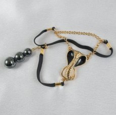 “Sacred Cobra” Testicle Jewel Gold