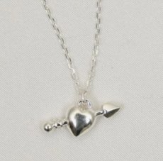Silver Heart Anklet Jewel